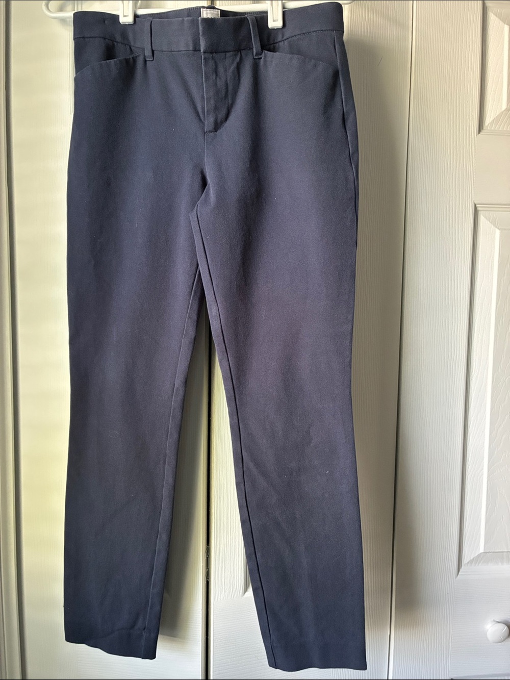 GAP Ladies Navy Straight Dress Pants